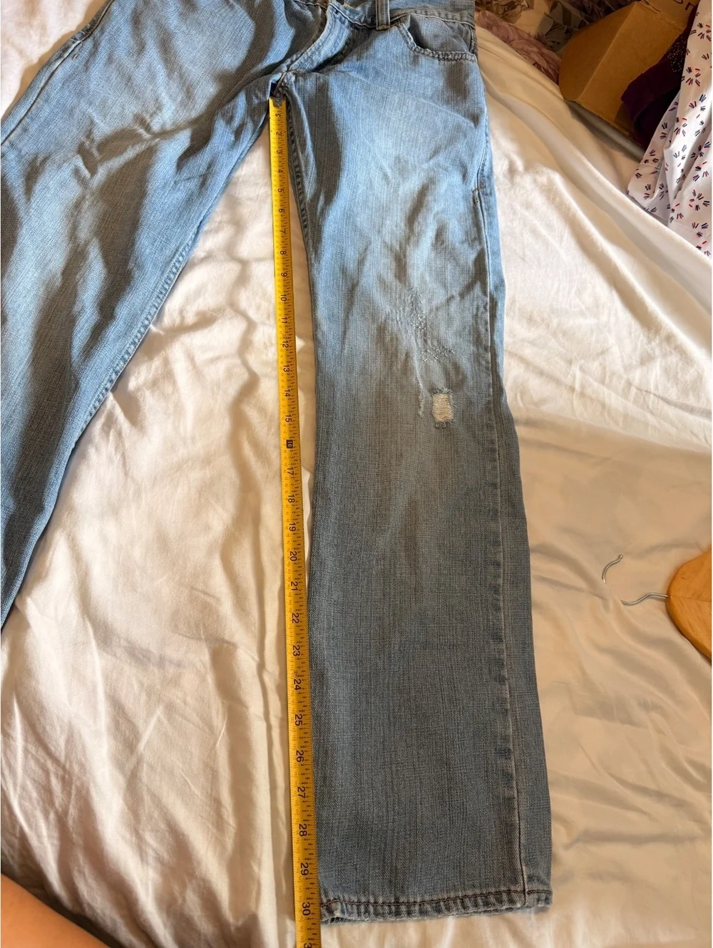 Levi’s vintage straight 539 denim jeans 100% organic cotton 30 x 32